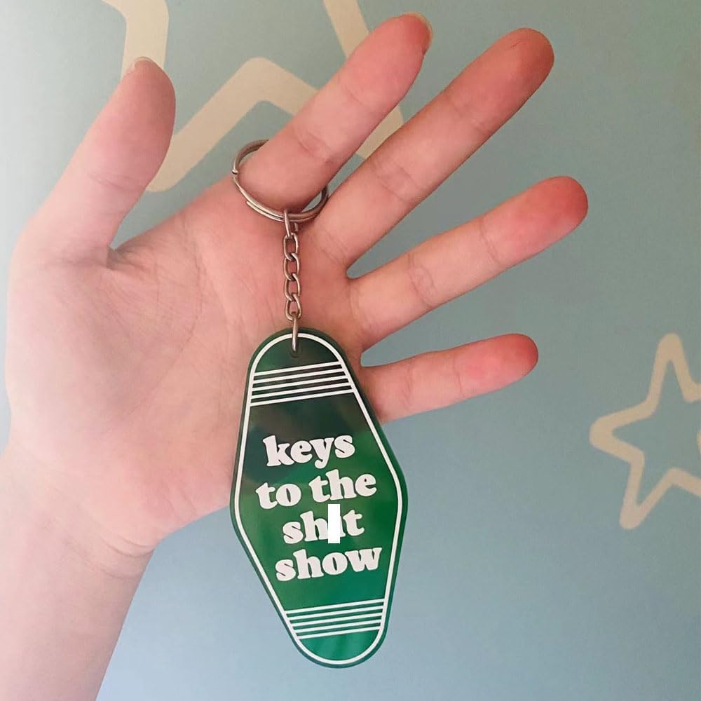Amazon.co.jp: Keys to The ShitShow キーチェーン ヴィンテージ