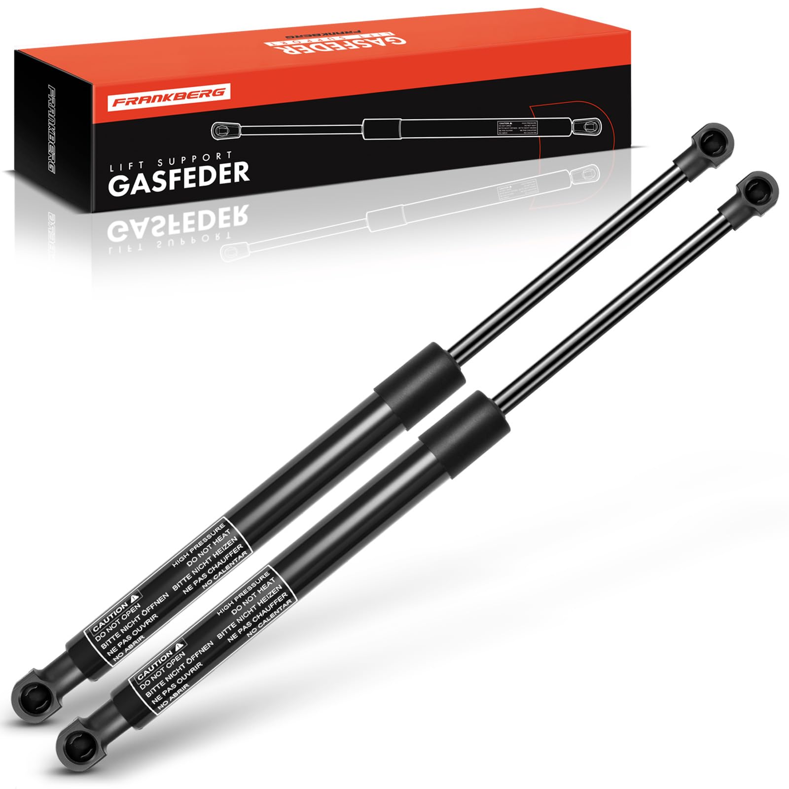 Frankberg 2x Ammortizzatore a molla a gas per portellone posteriore | 8P3827552C; Compatibile con: A3 8P1