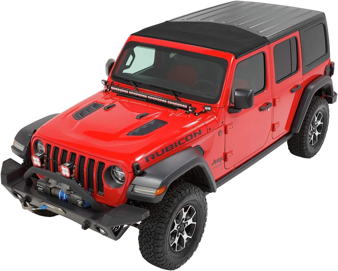 Bestop Jeep Wrangler JL 18-20 Sunrider - Soft Top, Black, 52452-17