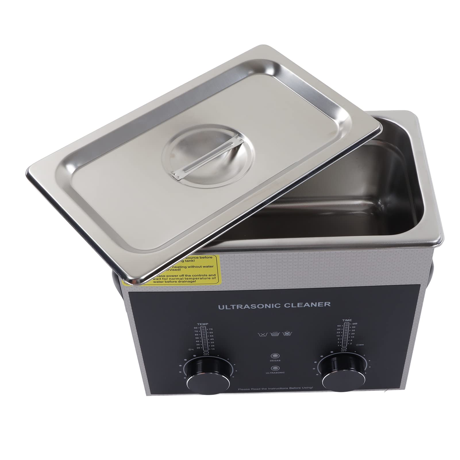 Limpiador Ultrasónico, Limpiador Ultrasónico de Relojes de Plástico de Larga Duración 3L para Suministros de Laboratorio (Enchufe de la UE AC220V)