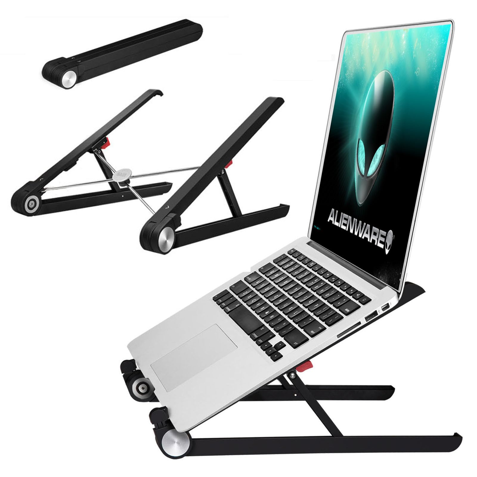 Portable Laptop Stand for Dell Alienware m17 m16 m15 m18 x17 x16 x15 x14 Area-51m 16 Aurora 14 15 16 17 18 inch Gaming Laptop for desk,Made of