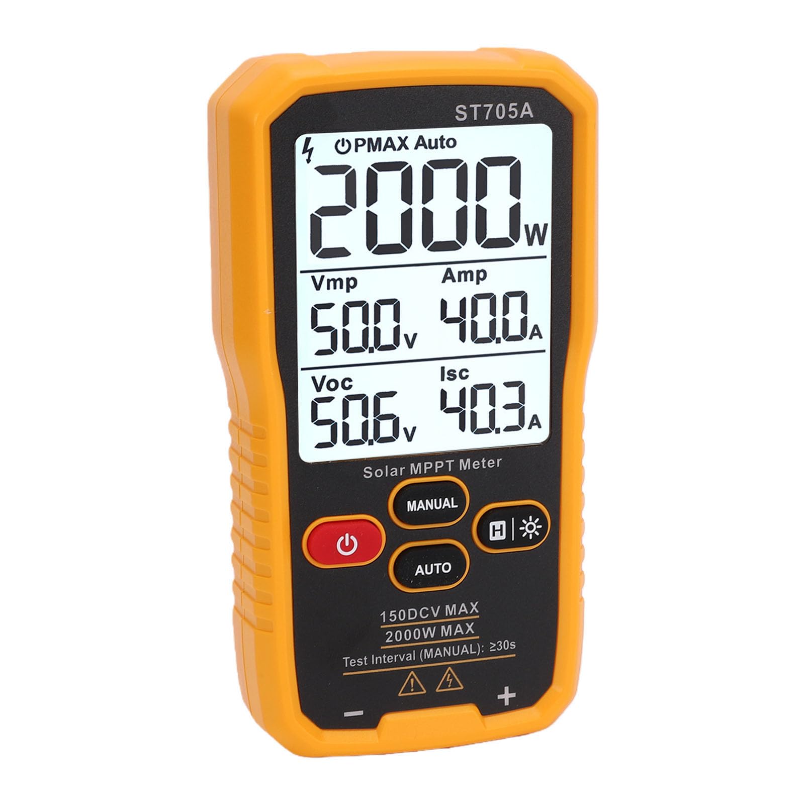 Luocute Tester Paneli Słonecznych MPPT 2000W 150VDC Analizator