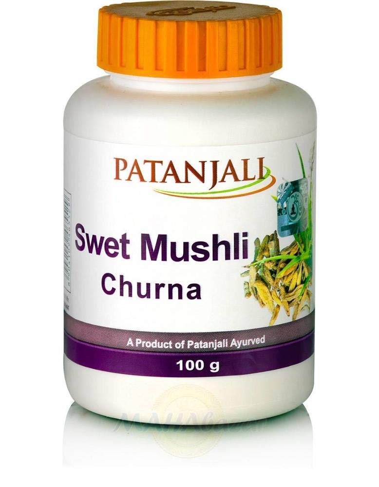 PatanjaliAyurveda Swet Mushli Churna - 100 gm