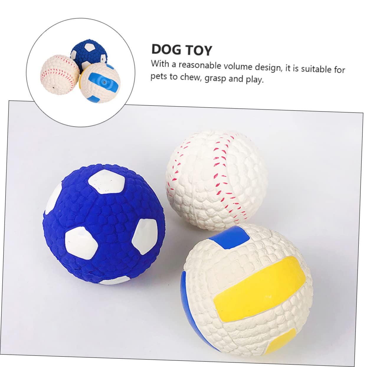 Happyyami 3piezas Juguetes De Molar De Caucho para Resistentes y Divertidos para Entrenamiento y De