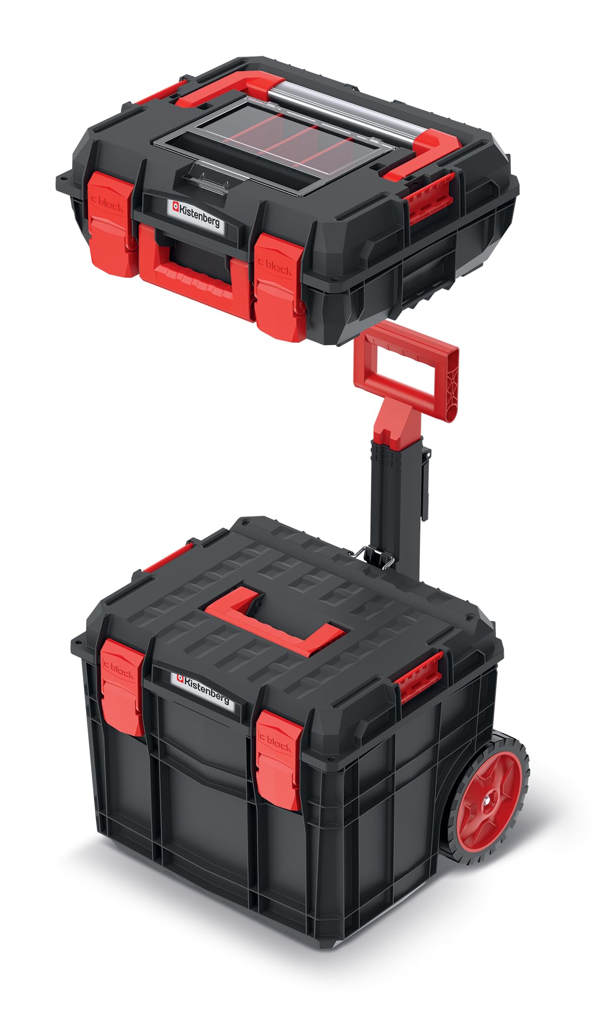 Kistenberg KXCS454055, Conjunto de caja de herramientas móvil C BLOCK, Black