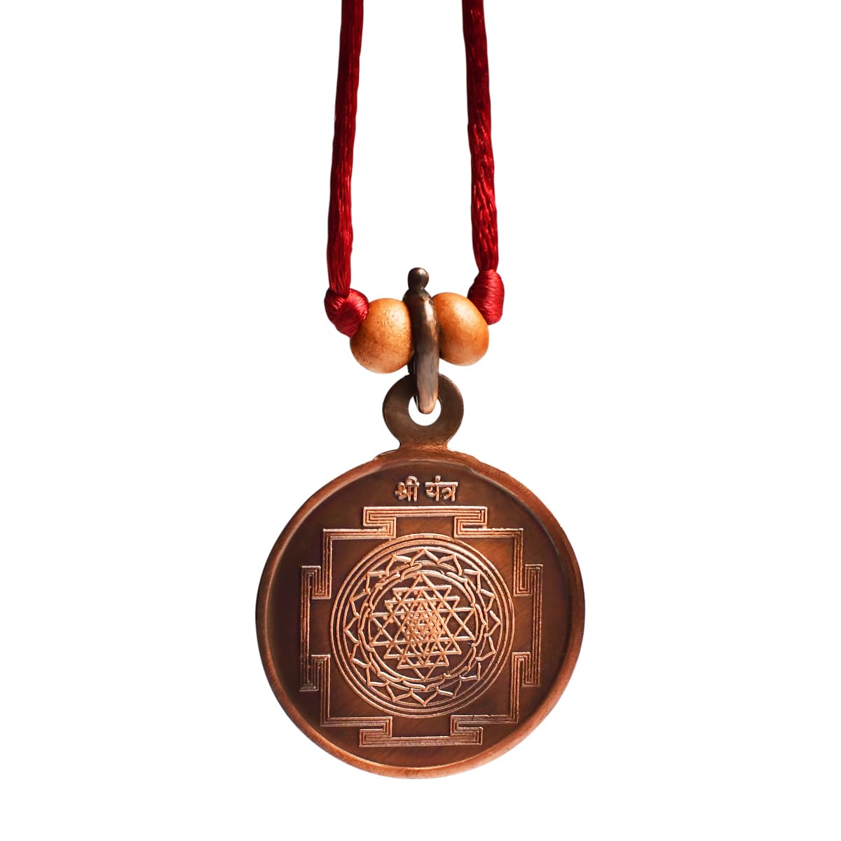 Shree Yantra Locket - Copper Rudra Centre -1 Shree Yantra Locket - Copper Rudra Centre -1