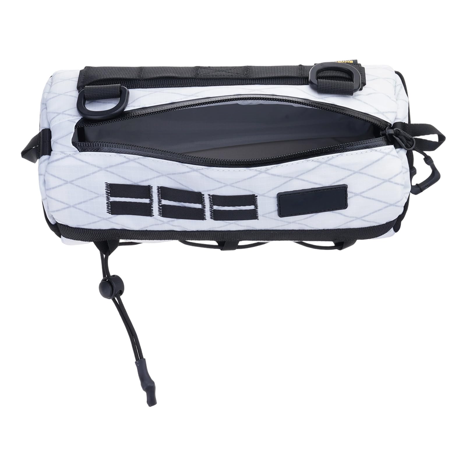 Telaio da ciclismo per borsa per tubo superiore per bici, White