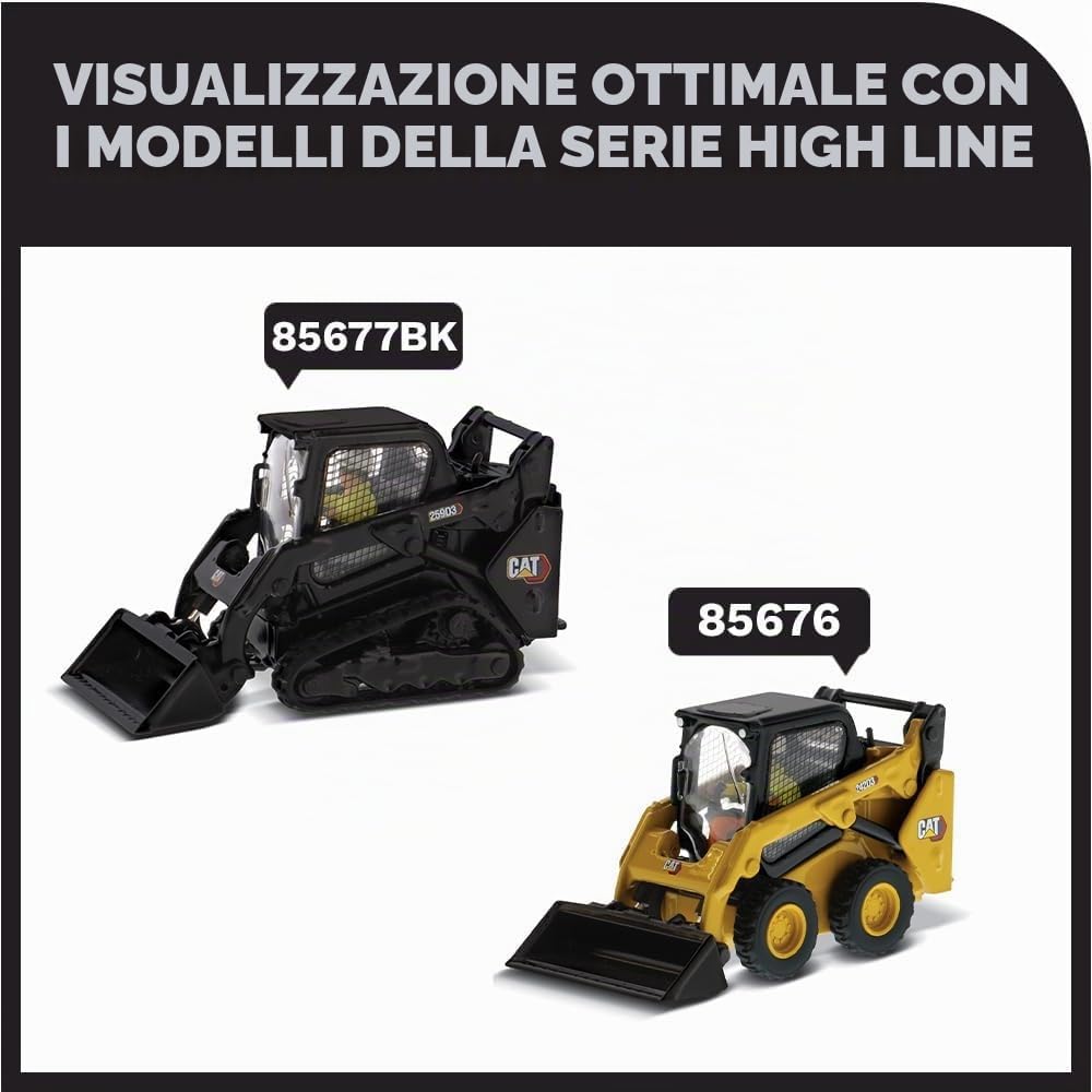 Diecast Masters 85677 - Cat 259D3 Multi Terrain Loader, scala 1:50, da 14 anni, in scatola di latta, adatto ai collezionisti