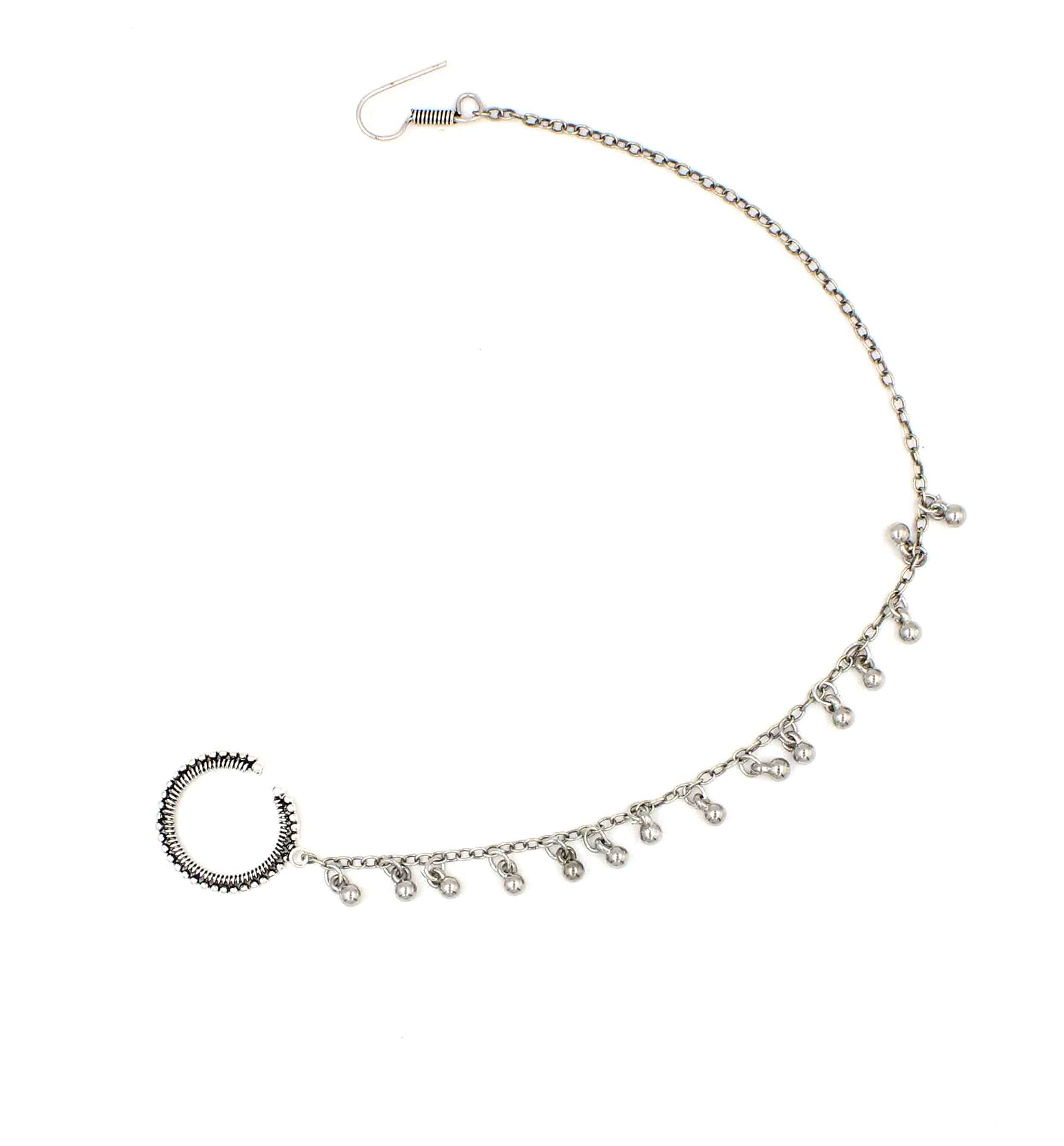 See full amazon price history chart for GURJARI JEWELLERS oxidised press Nath with Attached chain for girls and women NP44 small GURJARI JEWELLERS oxidised press Nath with Attached chain for girls and women NP44 small (B0BBW13M7D) Amazon Price History, Amazon Price Tracker