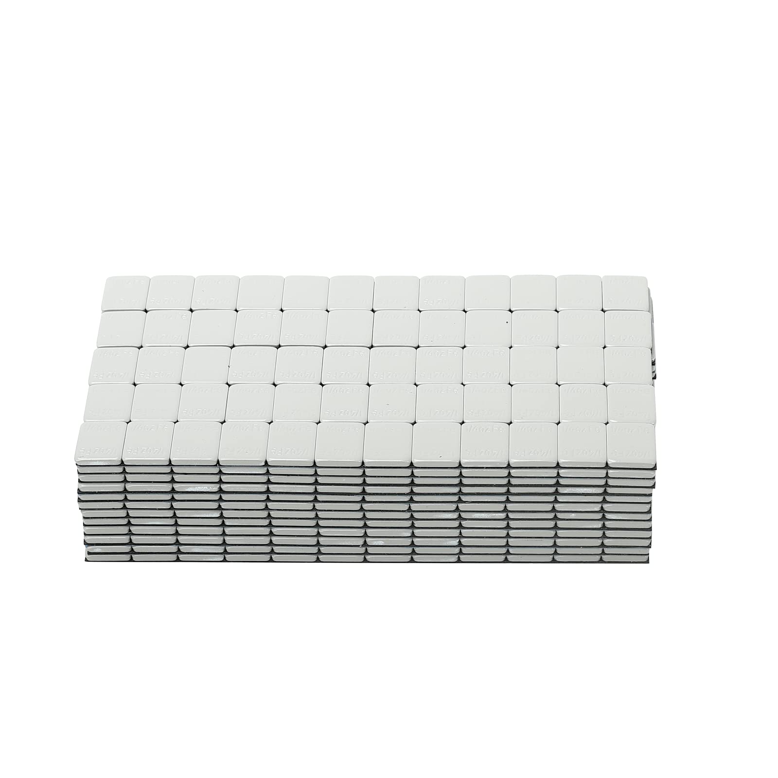 Pesi per pneumatici da incollare (720 pezzi), 1/4 once, 7,1 g, Big Box 720 ct, scatola da 12 strisce, colore grigio, ricambio per auto, camion, SUV, moto