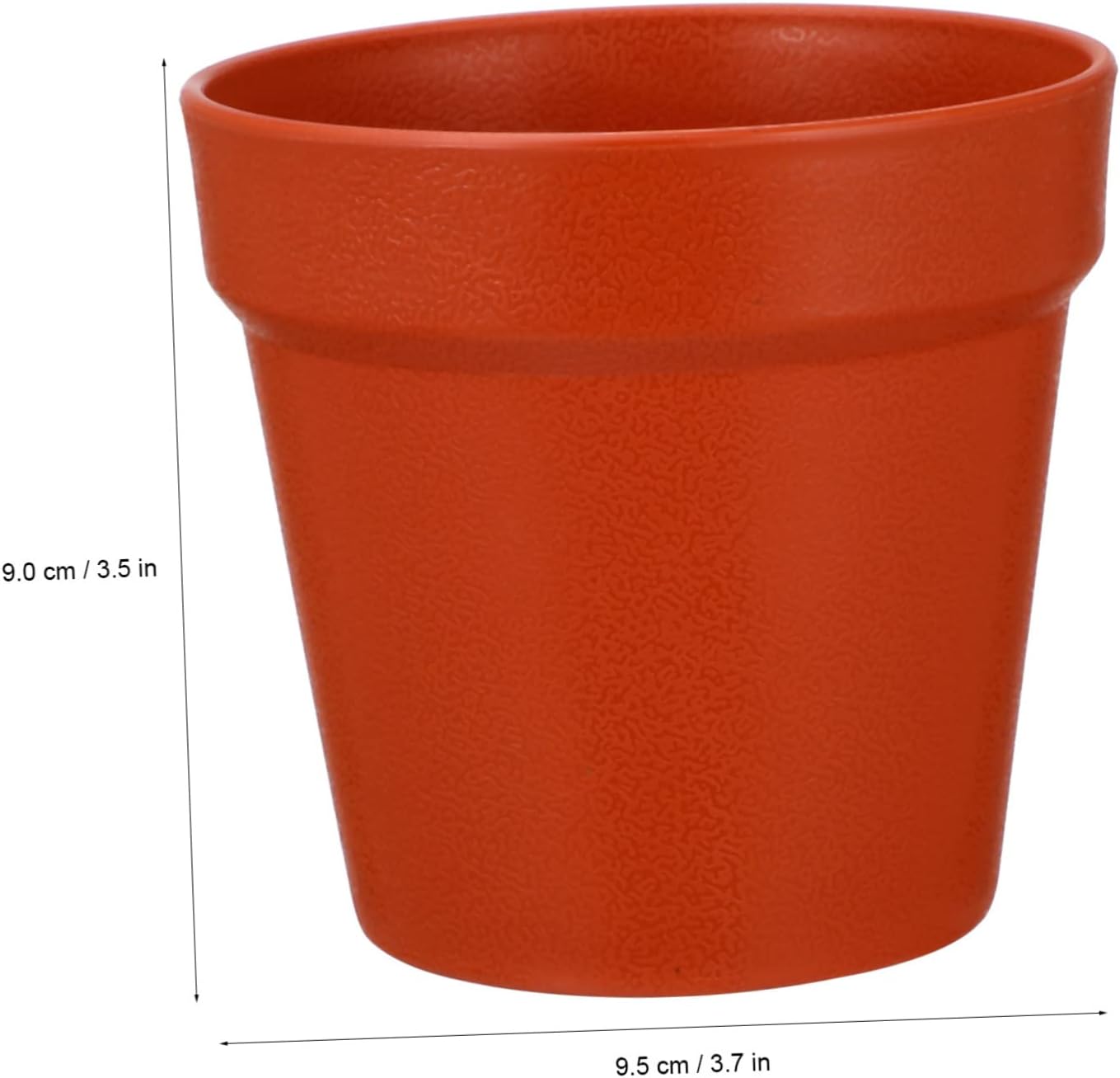 24 Pack Planter Pots Trays Reinforced Nursery Pots for Indoor and Outdoor Plants