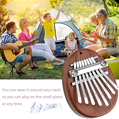 Delsen Kalimba 8 clés, piano à pouce professionnel Kalimba, instrument Kalimba Thumb Piano Marimba, mini piano portable… - Les Beatles, Paul McCartney, John Lennon, RIngo Starr, George Harrison Delsen Kalimba 8 clés, piano à pouce professionnel Kalimba, instrument Kalimba Thumb Piano Marimba, mini piano portable… – Image 6