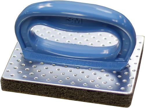 3M Scotch-Brite - Kit de soporte profesional para plancha, 4 x 5.25, azul/acero, 1 juego