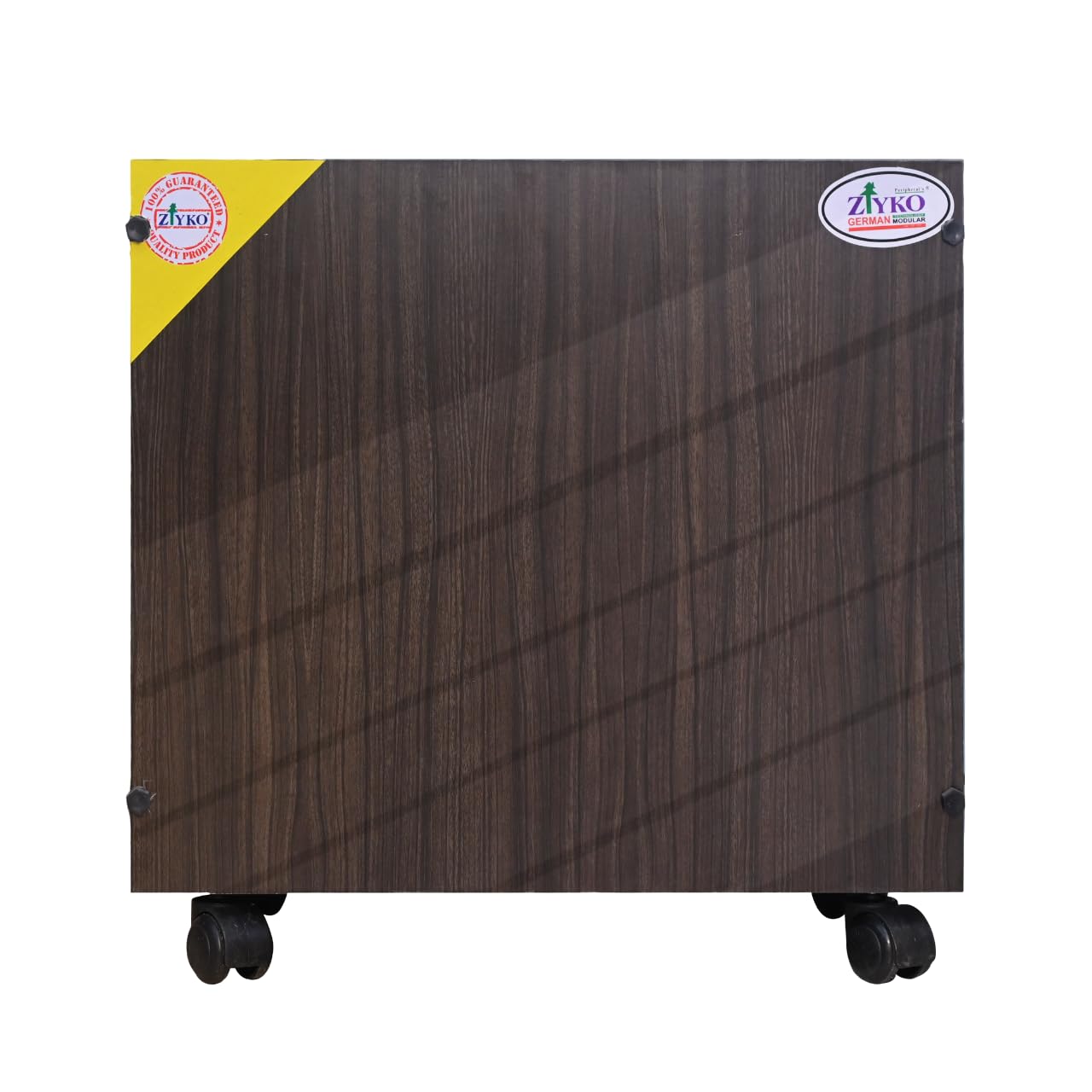 Generic Wooden Inverter Battery Tubular Trolley Cabinet | Standard Looking Single Battery Box | Inverter Battery Trolley | Battery Box | 4 Wheels |...