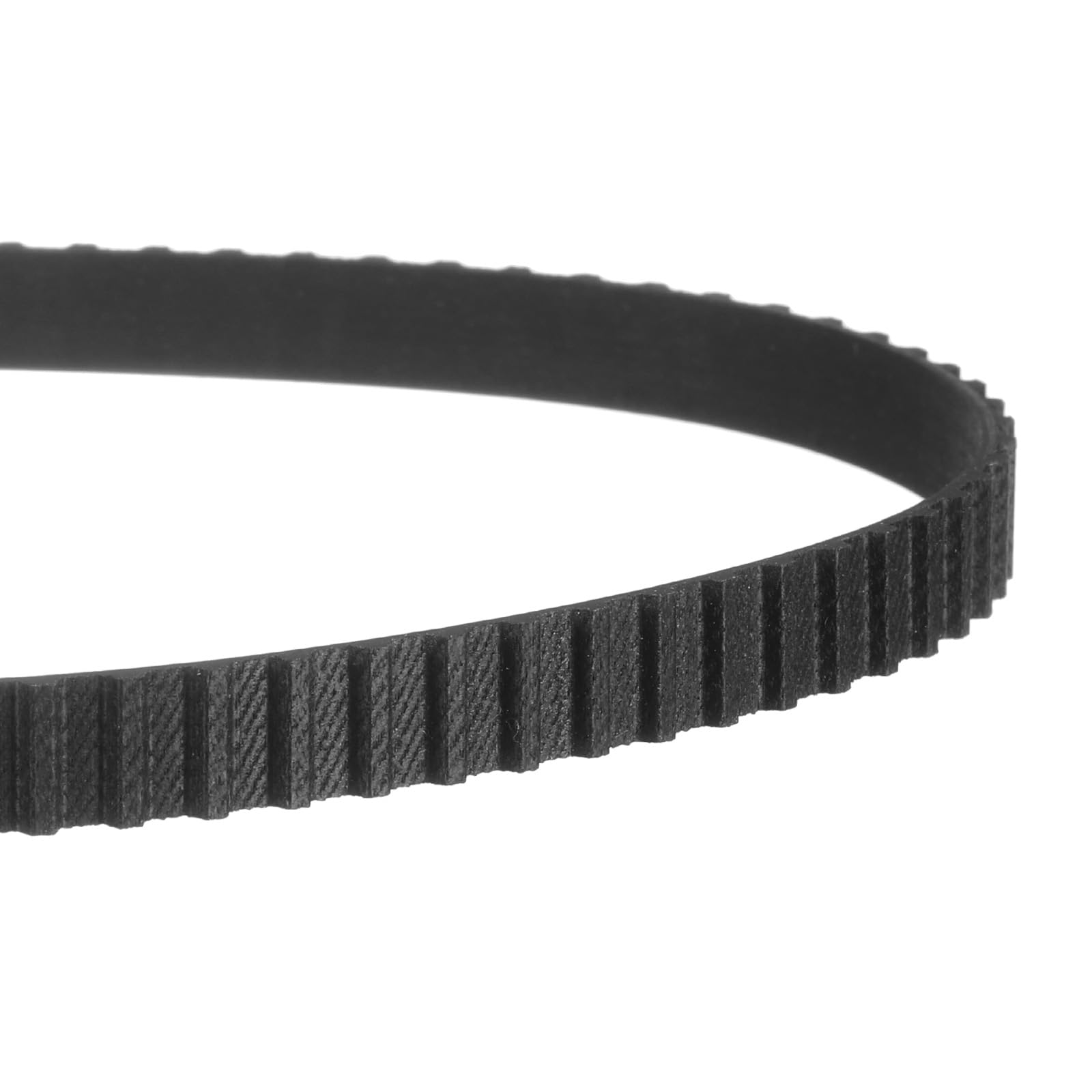 QUARKZMAN 172XL037 pasek zębaty, gumowy pasek zębaty, pasek klinowy, 86 zębów, szerokość 10 mm, skok 5,08 mm, gumowy pasek zębaty, pasek napędowy, pasek zębaty do drukarki 3D, czarny