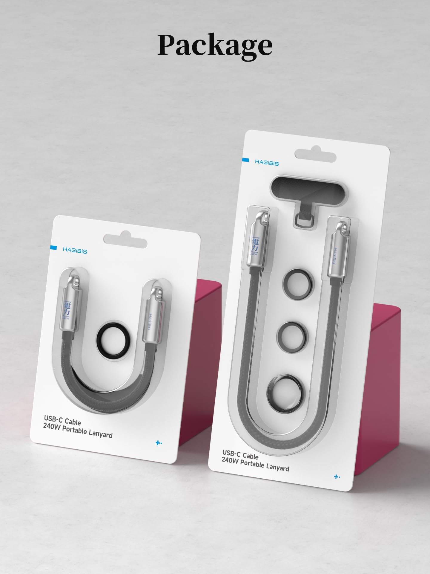 Hagibis USB C Lanyard Cable - Fast Charging -9