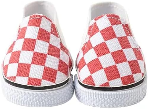 Miniatura 8 de 8 pares de zapatos de muñeca para muñeca americana de 14.5 pulgadas, incluye botas, sandalias, tenis, zapatos de cuero, etc