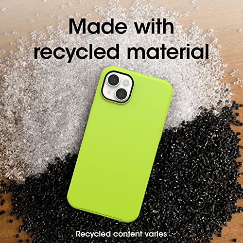 OtterBox iPhone 14 Plus Symmetry Series+ Case - LIME ALL YOURS (Green), ultra-sleek, snaps to MagSafe, raised edges protect camera & screen - image 6
