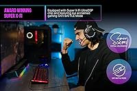 Vista 5 de Creative Sound Blaster Katana V2X 5.1 Barra de sonido multicanal para juegos con subwoofer compacto, potencia máxima de 180 W, diseño de 5