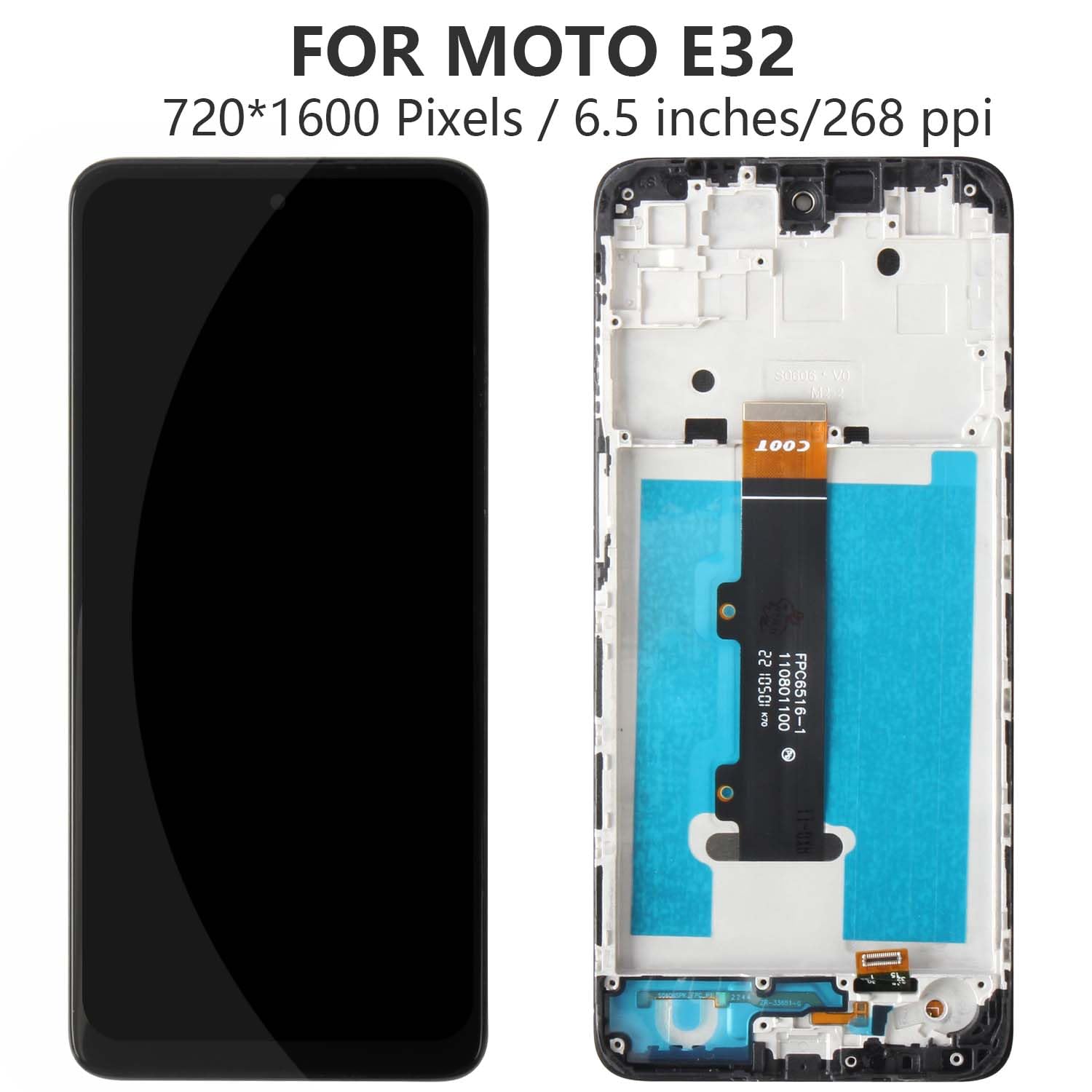 Amazon.com: for Motorola Moto E32 Screen Replacement for Motorola