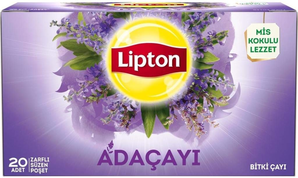 Lipton Adaçayı Bardak Süzen Poşet Bitki Çayı 20'li Paket, 30 g