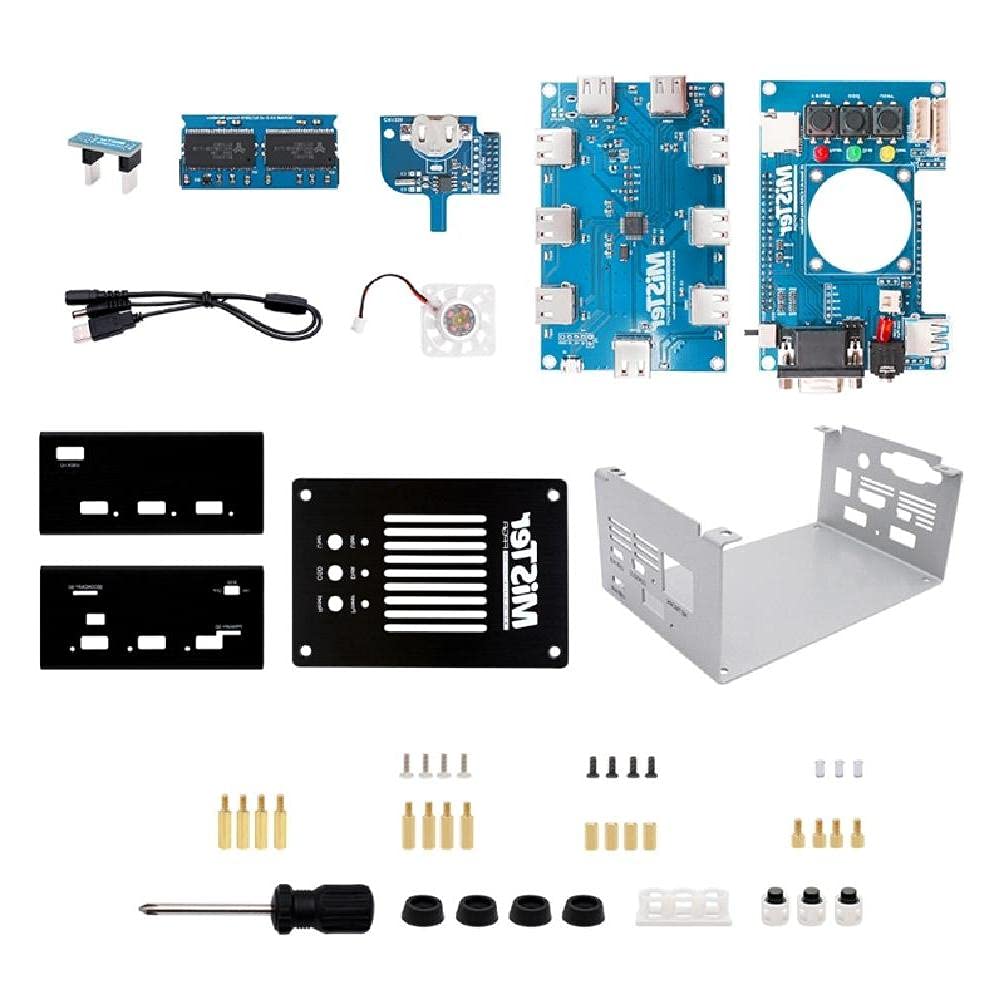 changzhou DIY Metal Shell Kit for DE10-Nano Parts Main Board USB Hub Portable Audio Vide Mister FPGA