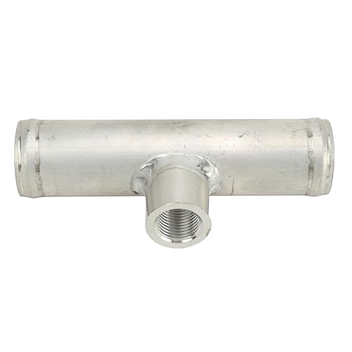 Miniatura 4 de Inline Radiator Hose Temperature Sensor, Aluminum Alloy Temp Sensor Adapter, 150mm Long with 0.7in Sensor Hole, Durable and Stable Connection for