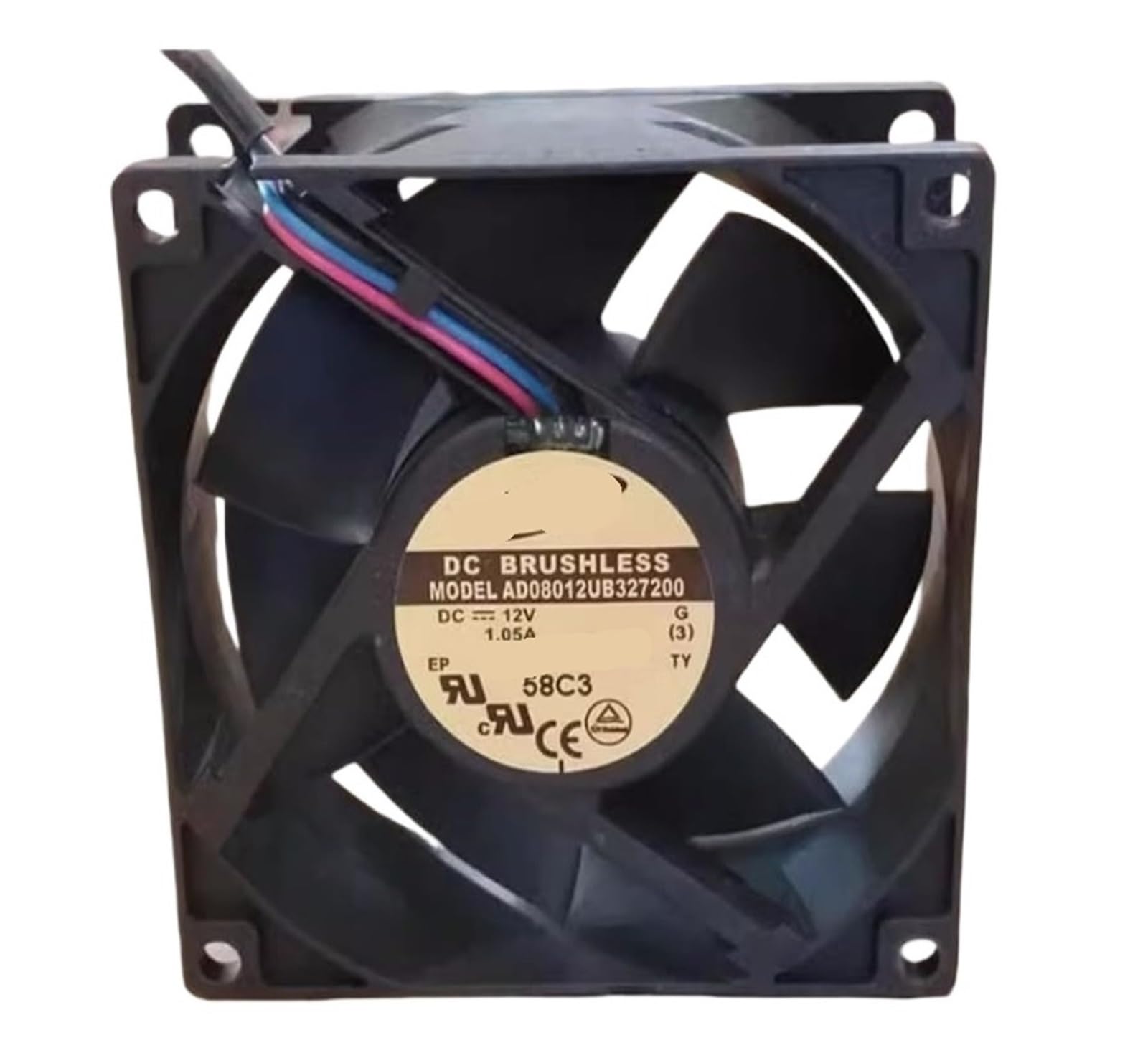 YMUGUEGH AD08012UB327200 12V 1.05A 8032 8CM Cooling Fan