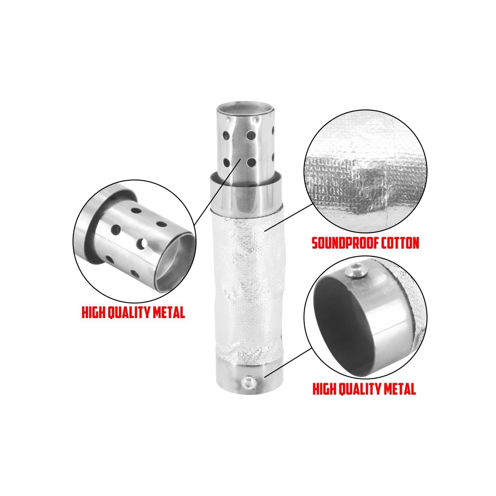Silenziatore Universale Per Moto Per Tubo Di Scarico Silenzioso Per Harley Sportster XL 48 883 Touring Street Glide Softail Dyna