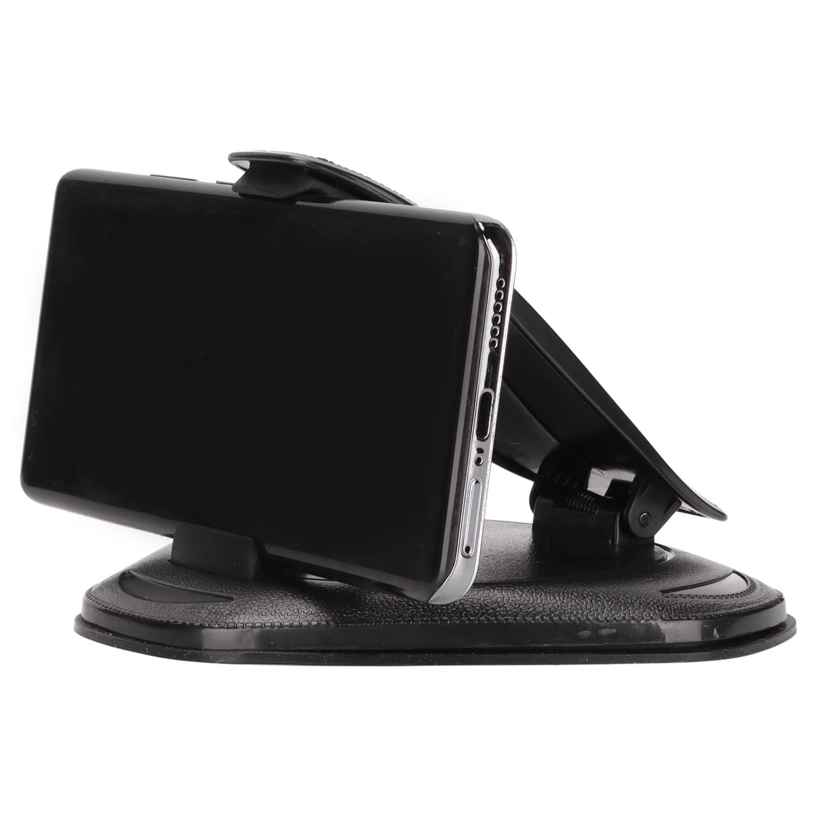 Car Mobile Phone Holder Mount, Smartphone Self Adhesive Silicone Holder Base, Multifunction Universal Phone Holder, Car Phone Mount Bracket Adjustable Stand Angle Design for Cell Phones