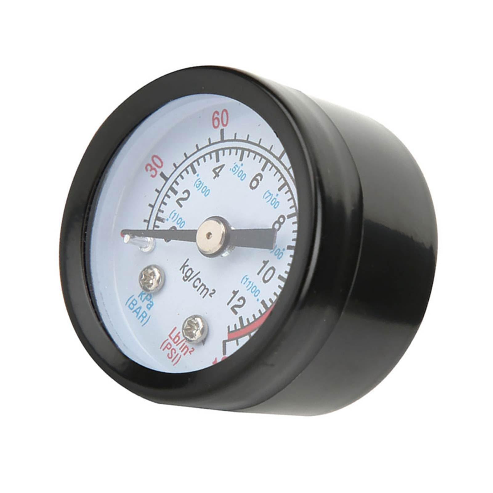 Manómetro Y40,Manómetro de compresor de Aire,Medidor de presión de Instrumento medidor de presión de compresor de Aire con Carcasa de Hierro