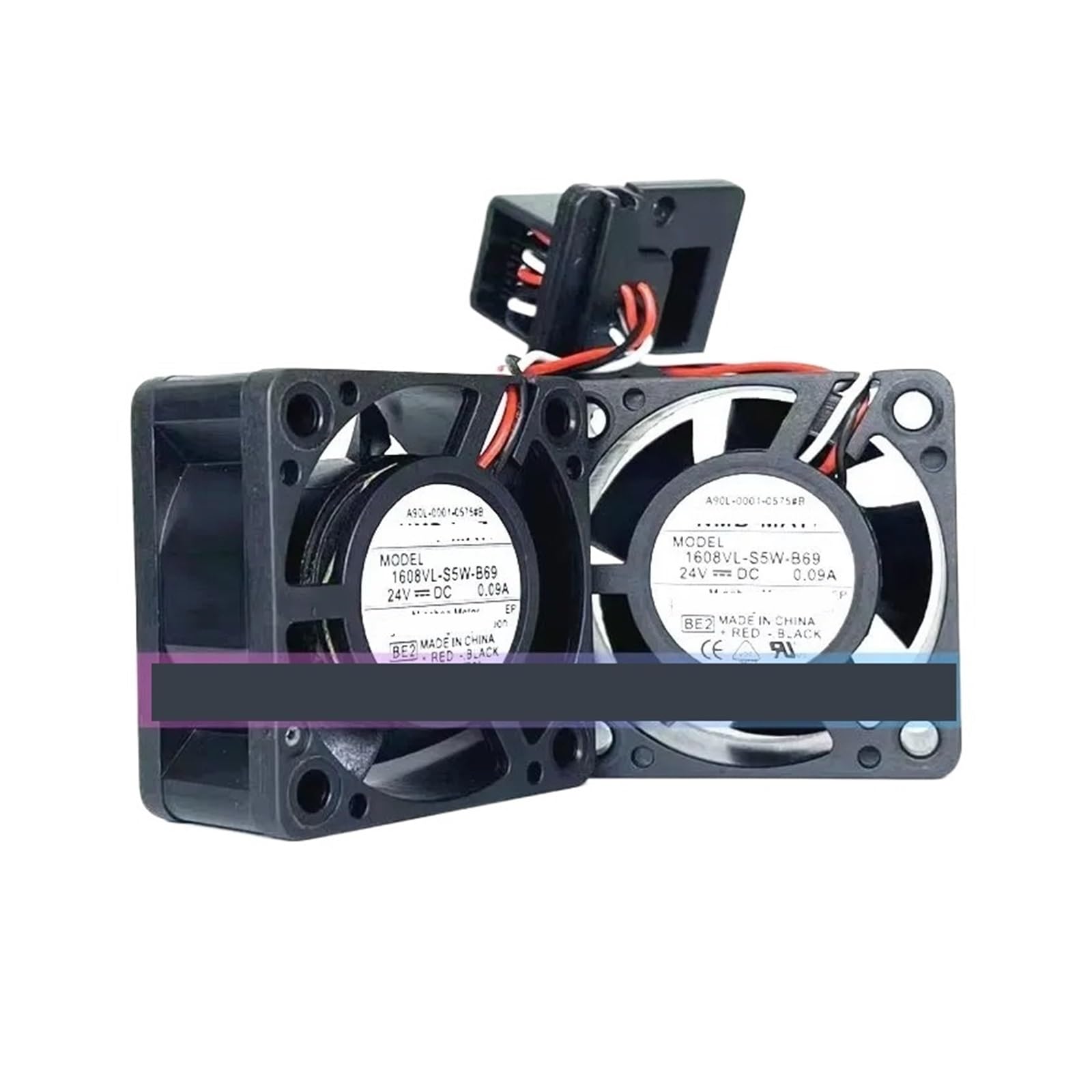 ZBWZXBDJ A90L-0001-0575#A/1608VL-S5W-B69 24V 0.09A 4CM 40 * 40 * 20MM FAN