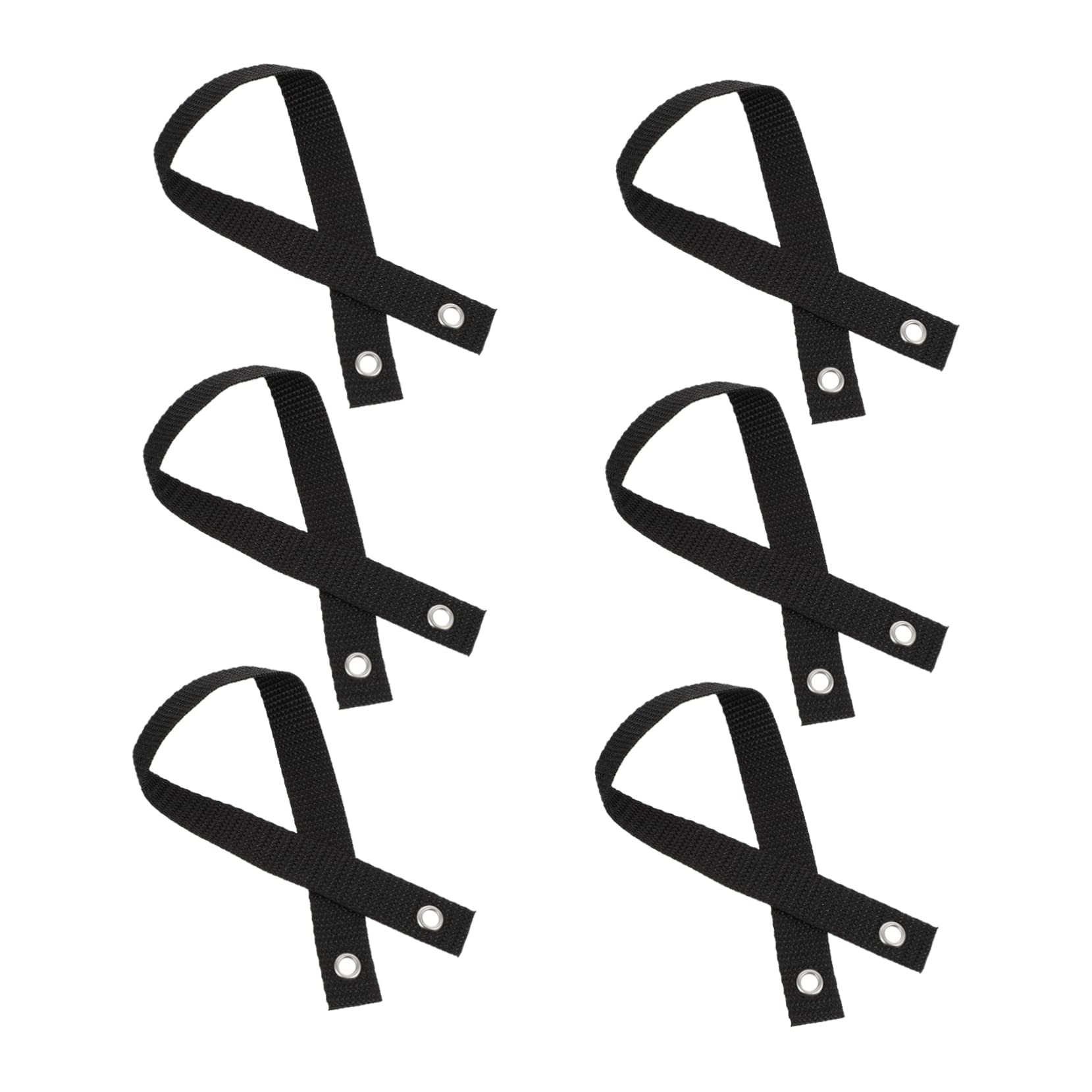 Yardwe6pcs Heavy Tree Belt Tree Branch Straps Garden Plant Support Cord Swing Hanging Straps Hangry Kit Outdoor Swings Courtyard Grommet Strap Elasticity Stainless Steel Protection Rope