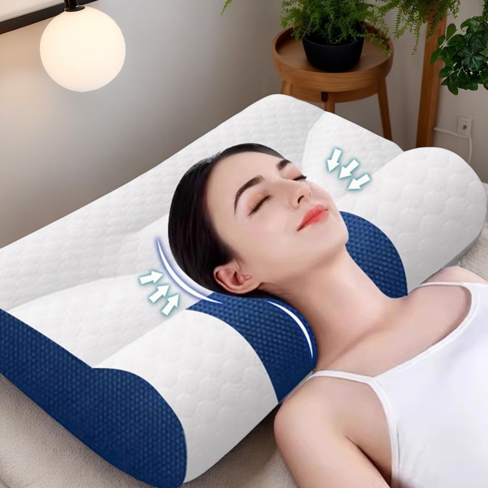 Amazon｜睡眠強化頸部ネックピロー 睡眠用 2025年 人間工学に基づいた