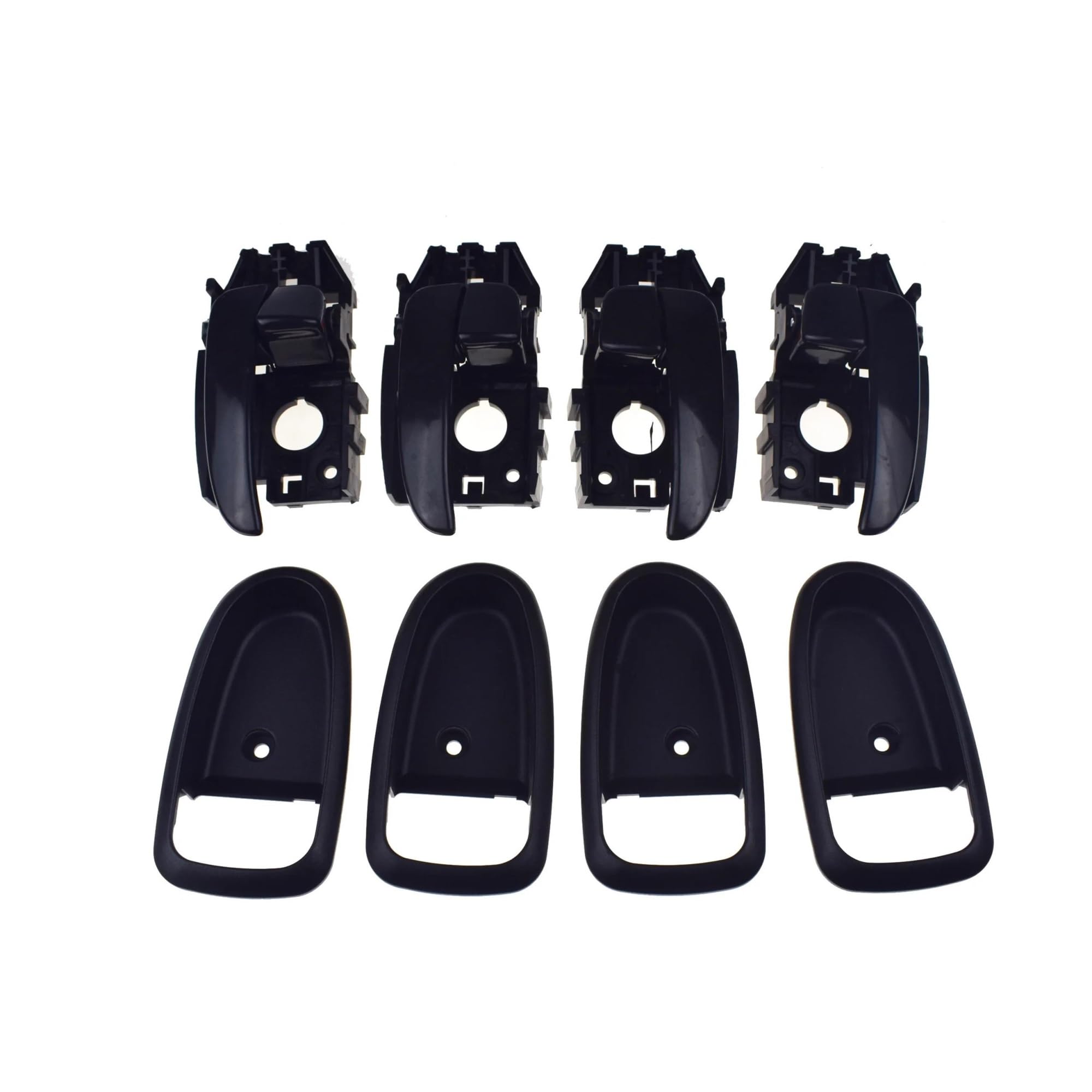 SUTVCM Inside Interior Door Handle Bezel Trim Left Right for Hyundai for Elantra 2.0L 2001-2006