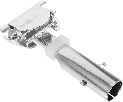 Miniatura 1 de LIFKICH Abrazadera de barra de fregona de limpieza de piso Portabrocas accesorio Rod para girar acero inoxidable aleación de aluminio hogar fregona