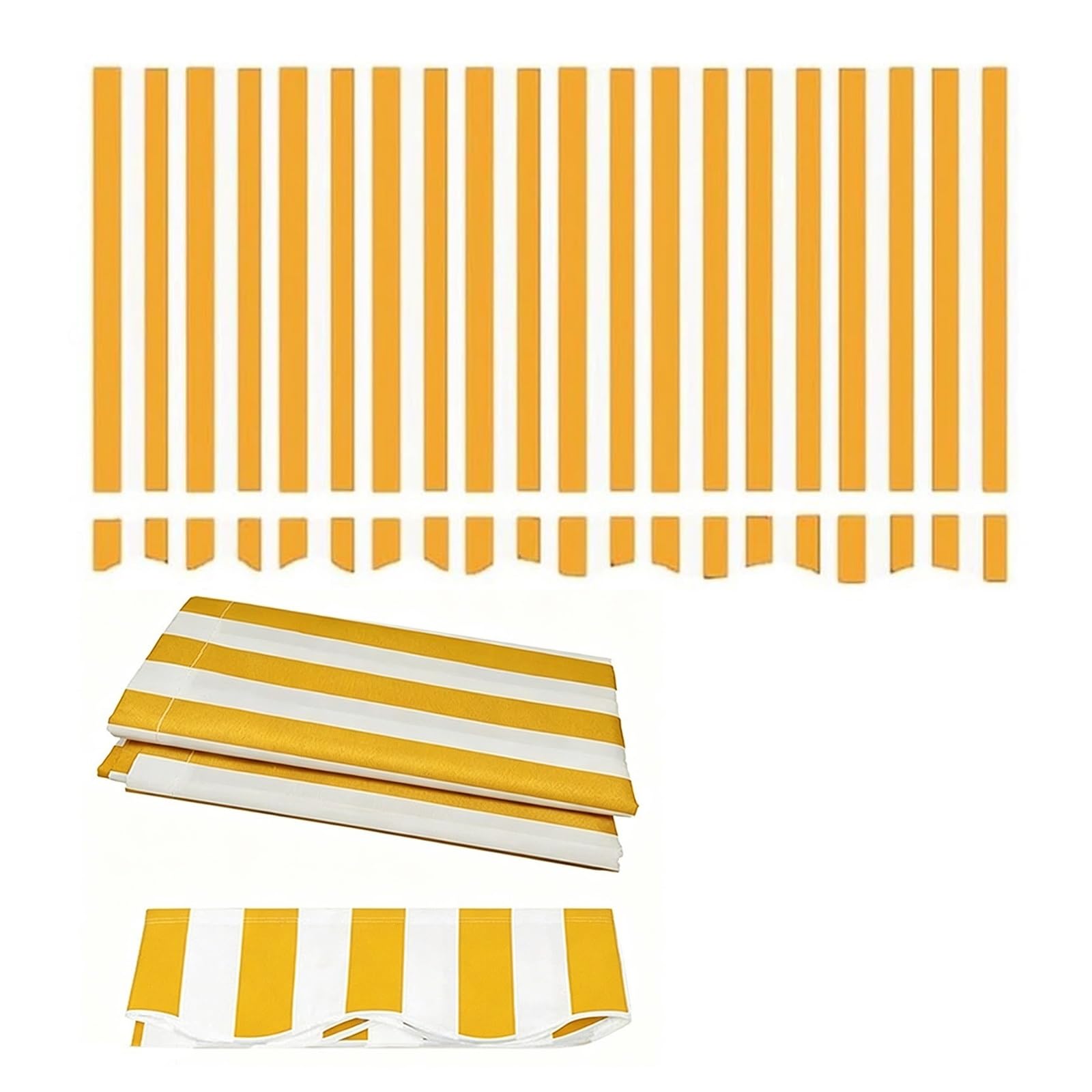 Solución para toldo desgastado con lona impermeable de repuesto