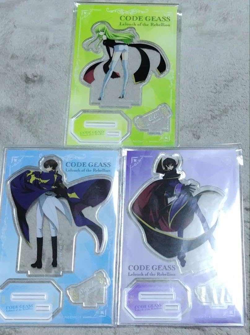 コードギアス アクリルスタンド 3体セット
