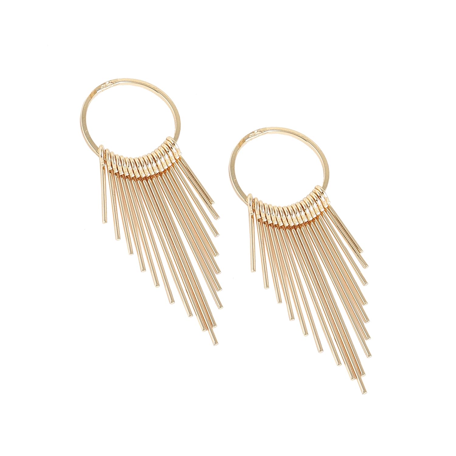 SOHI Gold Plated Hoop Earring Women and girls, Modern Earrings, Fashion Accessories, jewellery for women, Ethnic Indo-western earrings, artificial earrings for women (4672) (B0C9DTFRZN) Amazon Price History, Amazon Price Tracker