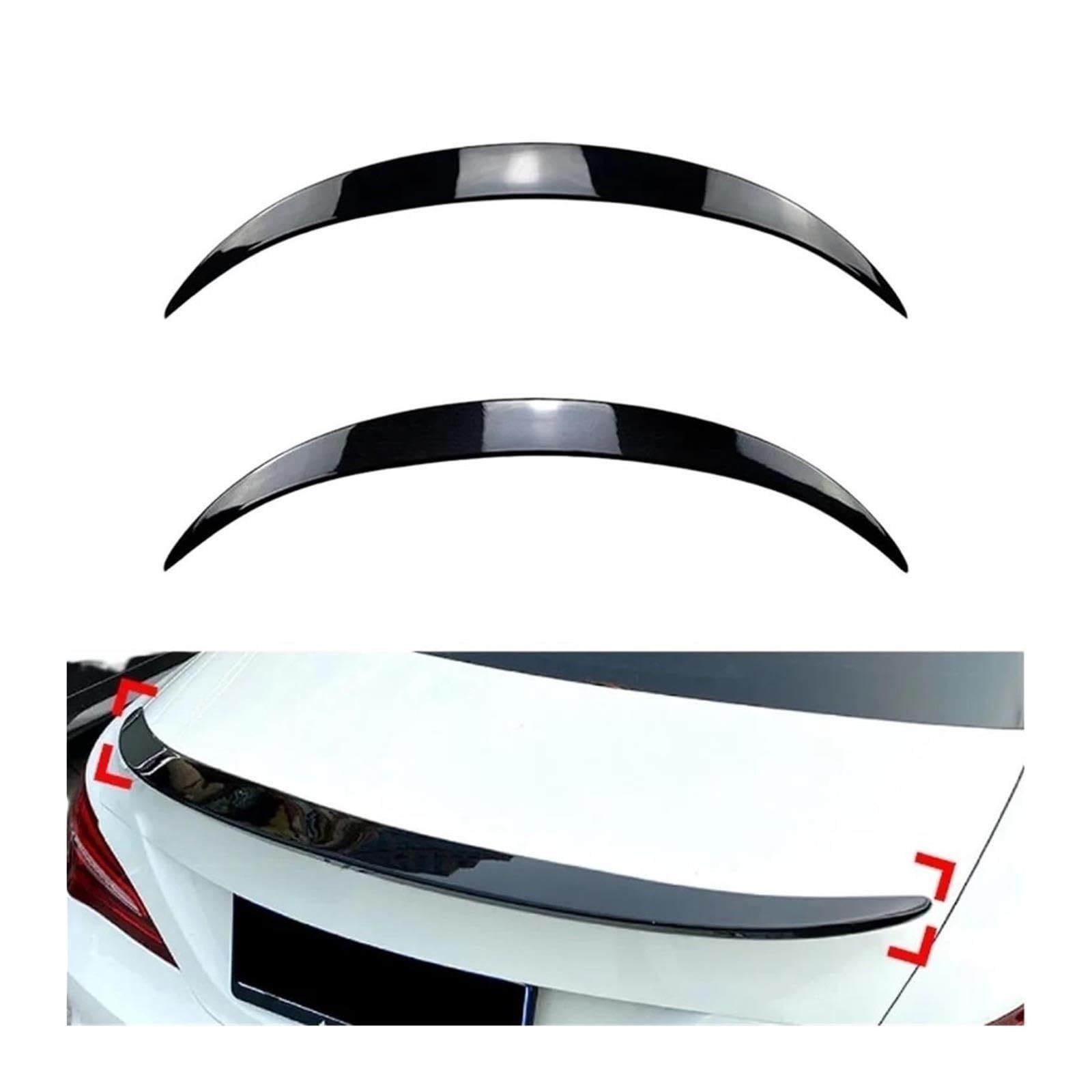 Kompatybilny z Mercedes Benz CLA klasa W117 CLA 45 180 200 250 260 AMG 2013-2019 tylne skrzydło spoilera dyfuzor skrzydła akcesoria samochodowe(2013-19 Carbon Look)