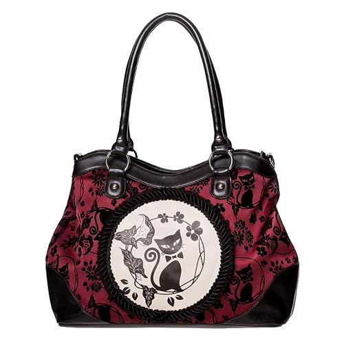 Lost Queen Women's Purse Handbag Shoulder Bag | Gothic Dark Goth Victorian