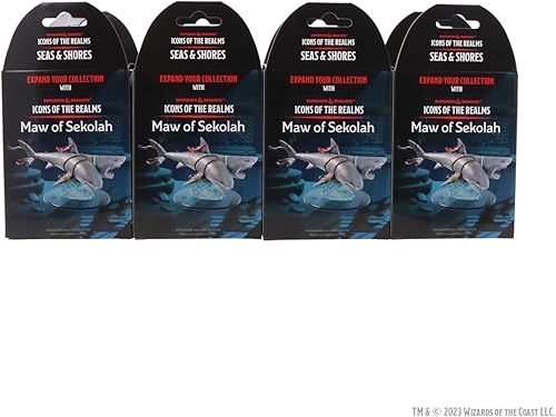 Miniatura 2 de WizKids D&D Icons of the Realms Seas & Shores - Ladrillo de refuerzo de 8 quilates