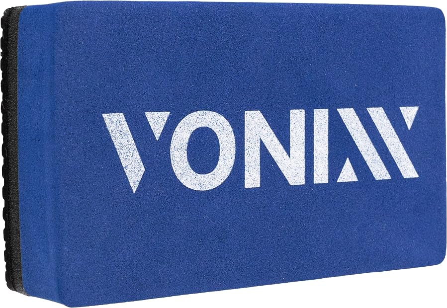 Vonixx Decontamination Clay Bar Block Pad Synthetic - Large - Remove contaminants, Tree sap, Brake dust, Metal dust, Industrial Pollution