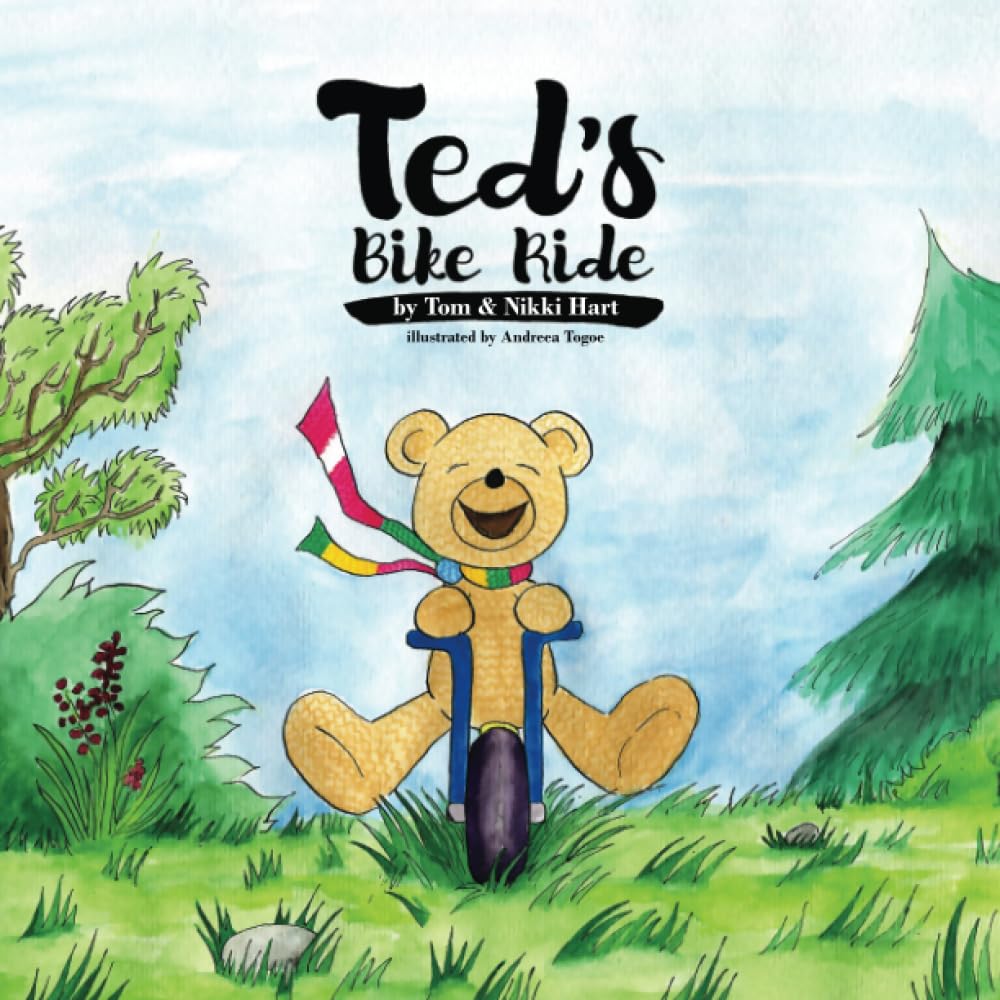 Ted's Bike Ride: A Fun Rhyming Children's Picture Book For Ages 2-6 Years