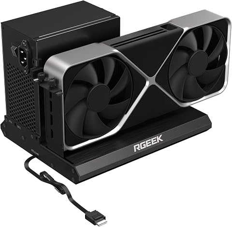 RGEEK OCuLink eGPU Dock PCIe 5.0 x4 for External Graphics Card