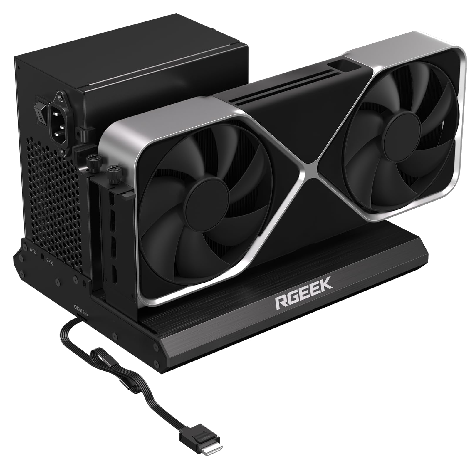 EGPU box OCULINK 外付けGPU Amazon.com: RGEEK OCuLink eGPU Dock PCIe 5.0 X4 128Gbps for