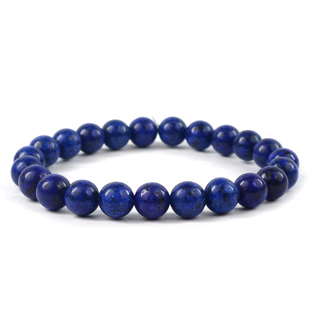 Crystu Natural Lapis Lazuli Bracelet Crystal Stone 8mm Beads Bracelet Round Shape (Color : Blue) (B08S74944W) Amazon Price History, Amazon Price Tracker