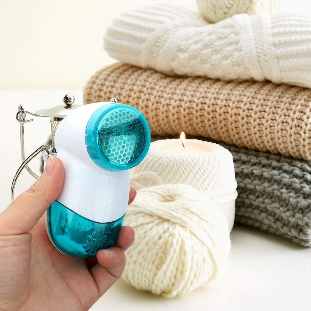 Removedor de Pelusa de Ropa eléctrico, píldoras, Pastillas de Pelusa, afeitadora, máquina de Corte de pellets de Pelusa para alfombras de suéter(Purple)