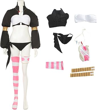 TMSREBU Milim Cosplay Costume Black Pink Outfit That Time I Got Reincarnated As A Slime for Women