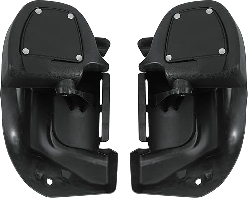 Miniatura 9 de TCT-MOTORPARTS Guantera de carenados de pierna ventilada inferior para Harley Touring Road Street Electra Glide Road King Tour Electra Glide Ultra